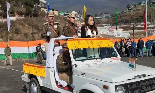 Arunachal : तवांग जिले में देशभक्ति और एकता के साथ मनाया गया 76वां गणतंत्र दिवस