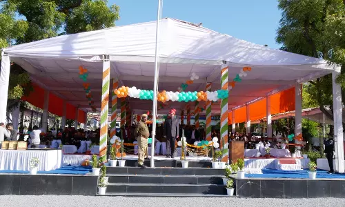 Ajmer: मंत्री सुरेश सिंह रावत ने किया ध्वजारोहण मार्च पास्ट की ली सलामी Ajmer: मंत्री सुरेश सिंह रावत ने किया ध्वजारोहण मार्च पास्ट की ली सलामी