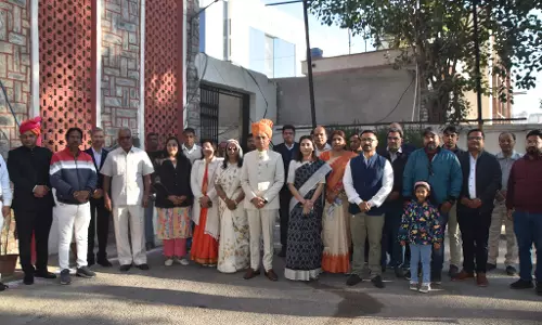 Ajmer : अनेक स्थानों पर हुआ झंडारोहण Ajmer : अनेक स्थानों पर हुआ झंडारोहण