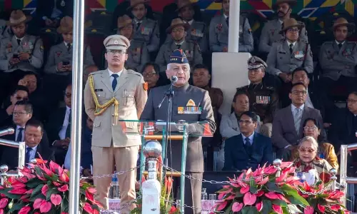 Mizoram के राज्यपाल ने आइजोल में 76वें गणतंत्र दिवस समारोह Mizoram के राज्यपाल ने आइजोल में 76वें गणतंत्र दिवस समारोह