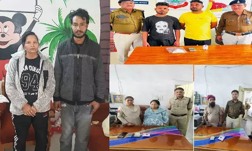 हेरोइन के साथ 6 लोगों की गिरफ्तारी, खुफिया जानकारी के आधार पर विशेष टीम ने तीन दिन में तीन छापे मारे हेरोइन के साथ 6 लोगों की गिरफ्तारी, खुफिया जानकारी के आधार पर विशेष टीम ने तीन दिन में तीन छापे मारे