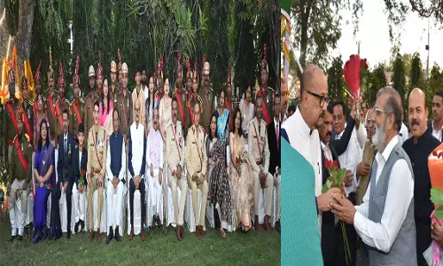 गणतंत्र दिवस पर राजभवन में स्वागत समारोह, जनता से रिश्ता के प्रबंध संपादक पप्पू फरिश्ता भी हुए शामिल