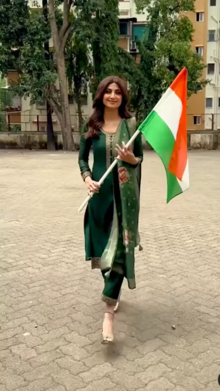 शिल्पा शेट्टी ने मनाया गणतंत्र दिवस