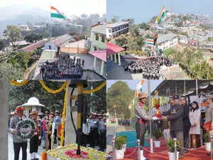 गणतंत्र दिवस पर असम राइफल्स ने मिजोरम में फहराया सबसे ऊंचा तिरंगा