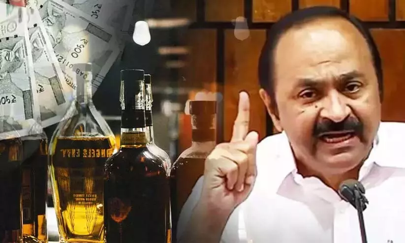 VD का कहना है कि शराब की कीमतें बढ़ाने का कदम रहस्यमय है: सतीश VD का कहना है कि शराब की कीमतें बढ़ाने का कदम रहस्यमय है: सतीश