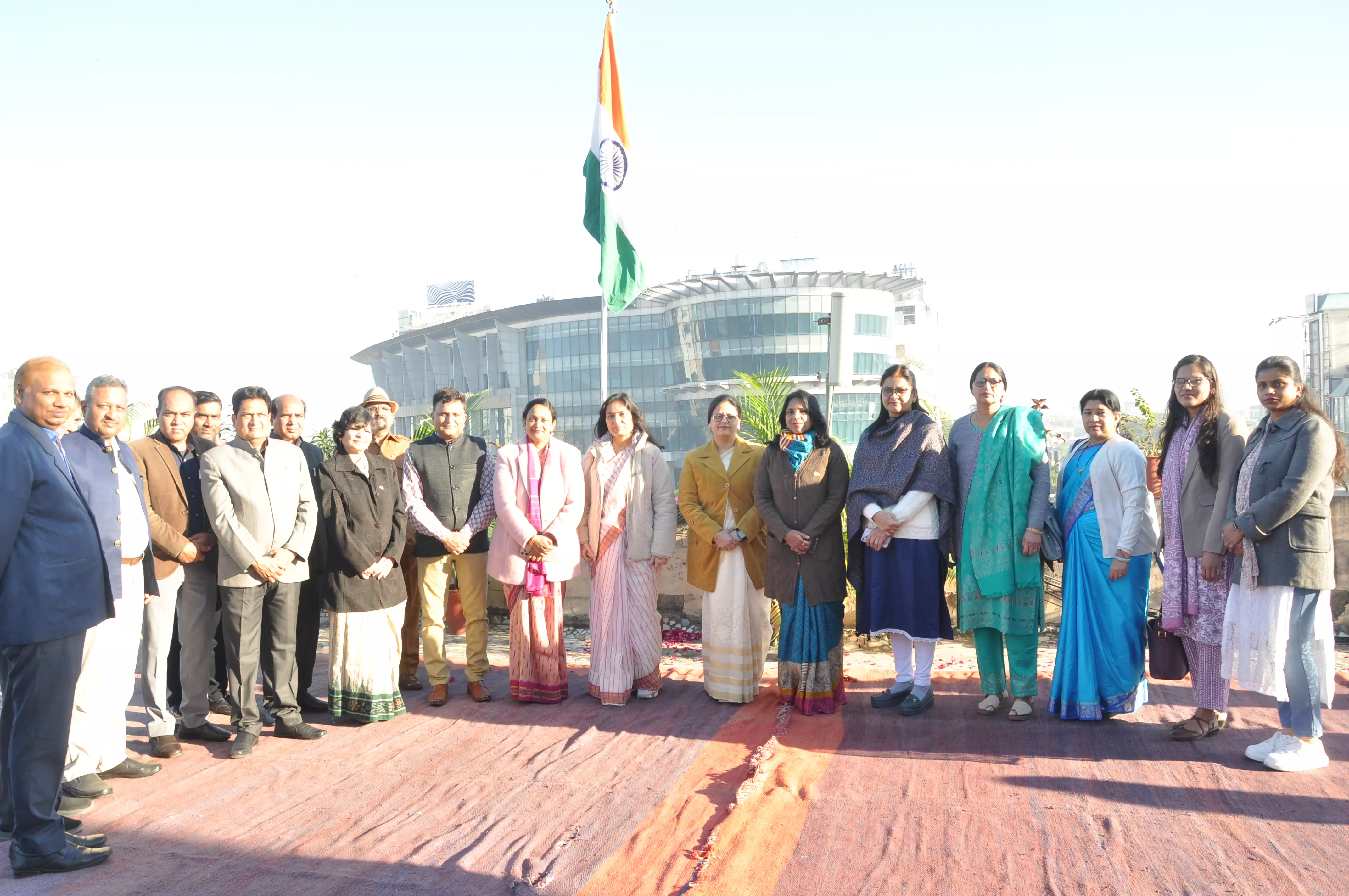 Jaipur: नेहरू सहकार भवन में हर्षोल्लास से मनाया गया गणतंत्र दिवस Jaipur: नेहरू सहकार भवन में हर्षोल्लास से मनाया गया गणतंत्र दिवस