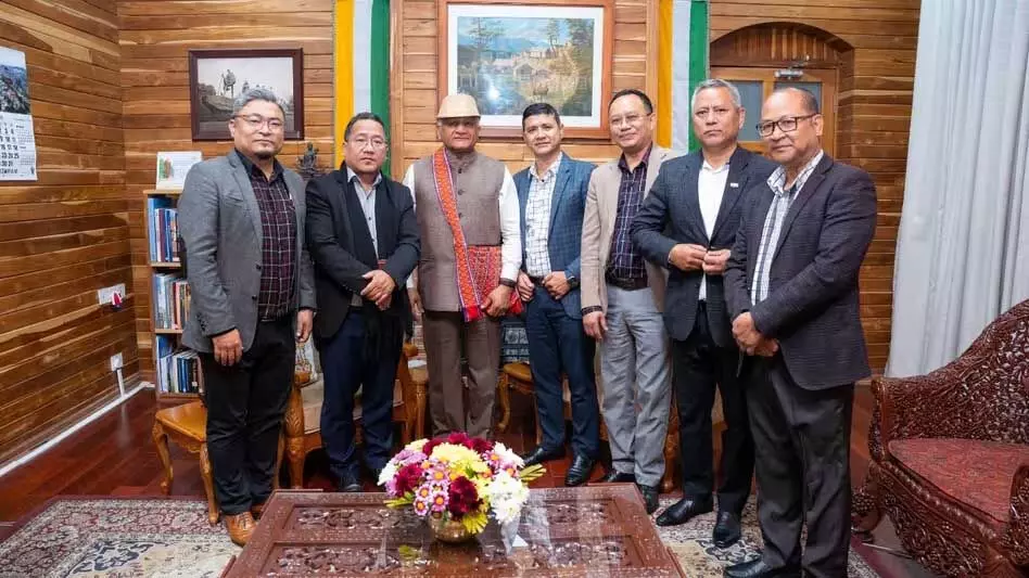 Mizoram के राज्यपाल और सीवाईएमए अधिकारियों ने राज्य में विकास और प्रमुख मुद्दों पर चर्चा की