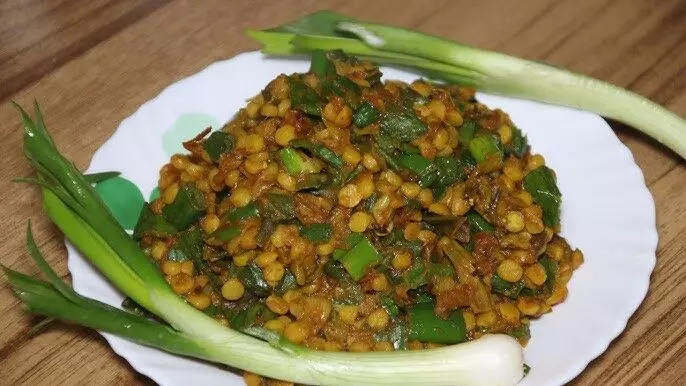 Green onion की सब्जी स्वाद के साथ सेहत के लिए बेस्ट