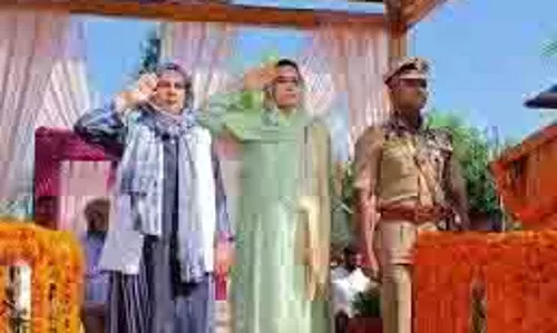 जावेद डार ने राष्ट्रीय ध्वज फहराया, बारामूला की उपलब्धियों पर प्रकाश डाला