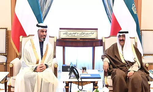 Kuwait के अमीर ने यूएई जवाबदेही प्राधिकरण के अध्यक्ष का स्वागत किया