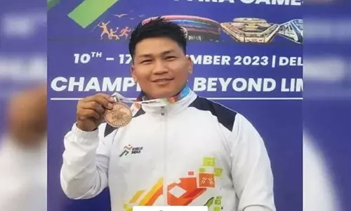 Arunachal: पैरा-एथलीट तेची सोनू यूएई पैरा एथलेटिक्स चैंपियनशिप में भारत का प्रतिनिधित्व करेंगे Arunachal: पैरा-एथलीट तेची सोनू यूएई पैरा एथलेटिक्स चैंपियनशिप में भारत का प्रतिनिधित्व करेंगे