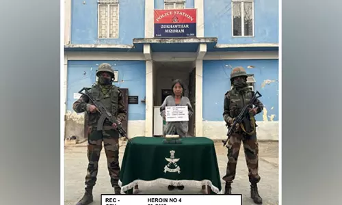 Mizoram: 39.75 लाख रुपये की हेरोइन जब्त, महिला गिरफ्तार
