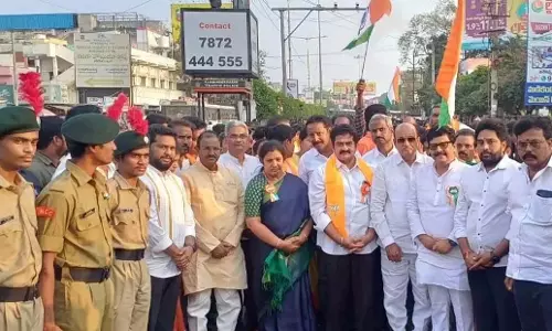 Andhra: भाजपा ने निकाली संविधान रैली