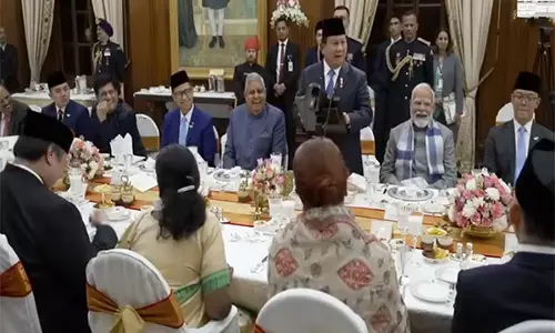 राष्ट्रपति सुबियांटो ने Indonesian भाषा और आनुवंशिकी पर भारतीय प्रभाव को उजागर किया राष्ट्रपति सुबियांटो ने Indonesian भाषा और आनुवंशिकी पर भारतीय प्रभाव को उजागर किया