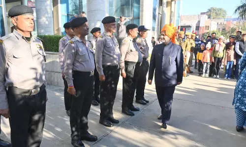 Jaipur: अपेक्स बैंक में फहराया गया तिरंगा