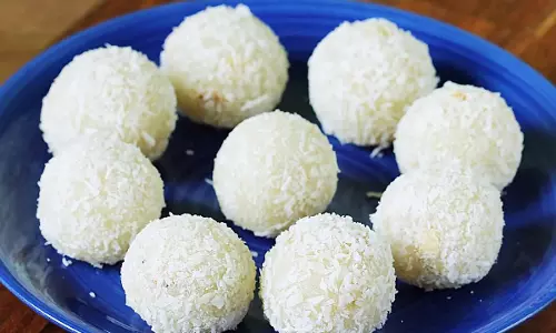 नारियल लड्डू रेसिपी नारियल लड्डू रेसिपी