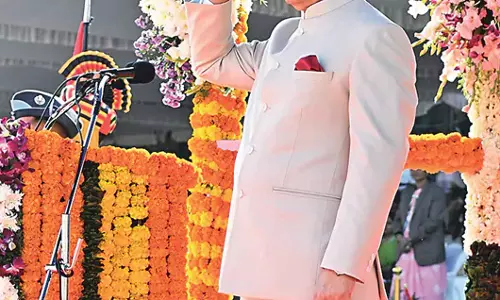 जिष्णु देव वर्मा: समृद्धि और सद्भाव की ओर तेलंगाना की यात्रा जिष्णु देव वर्मा: समृद्धि और सद्भाव की ओर तेलंगाना की यात्रा
