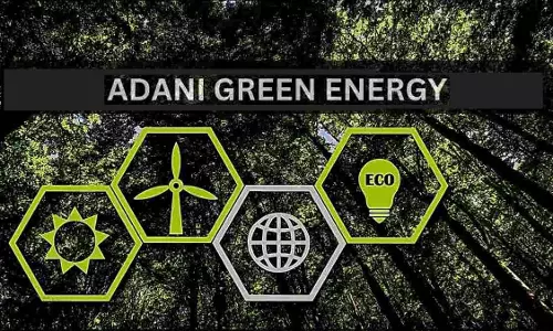 Adani Green Energy शेयर की कीमत में -1.64% कम