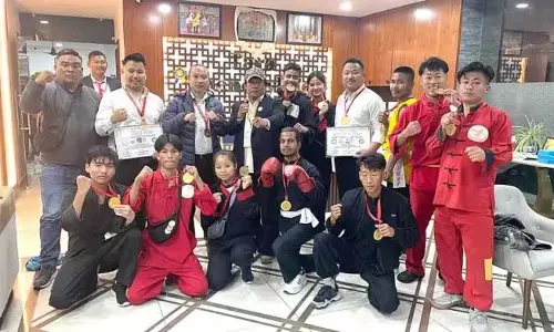 Nagaland शाओलिन कुंग-फू एसोसिएशन ने अंतर्राष्ट्रीय खेलकूद में बड़ी जीत हासिल