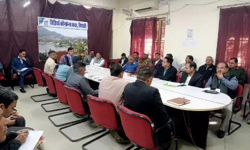 Sirohi: साप्ताहिक समीक्षा बैठक आयोजित