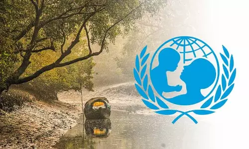 Sundarbans में यूनिसेफ द्वारा संचालित स्वास्थ्य शिविरों से लोगों को बीमारियों के इलाज में मदद मिली
