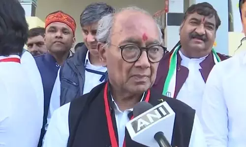 शिवराज सिंह चौहान को झूठ बोलने की आदत है...: Congress नेता दिग्विजय सिंह