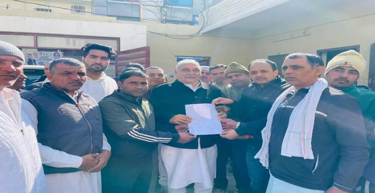 Haryana: भाजपा ने वोट लेकर कौशल रोजगार निगम कर्मियों को धोखा दिया Haryana: भाजपा ने वोट लेकर कौशल रोजगार निगम कर्मियों को धोखा दिया