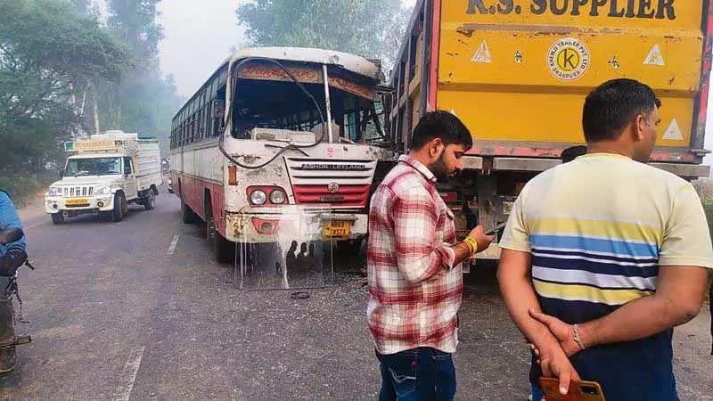Jhajjar में पिछले साल सड़क दुर्घटनाओं में 17% की कमी दर्ज की गई Jhajjar में पिछले साल सड़क दुर्घटनाओं में 17% की कमी दर्ज की गई