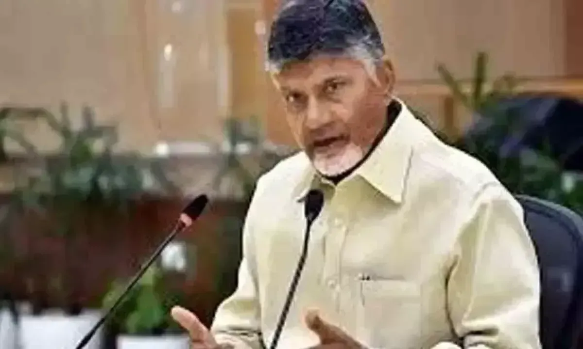 Andhra: चंद्रबाबू ने टीडीपी नेताओं के साथ बैठक की