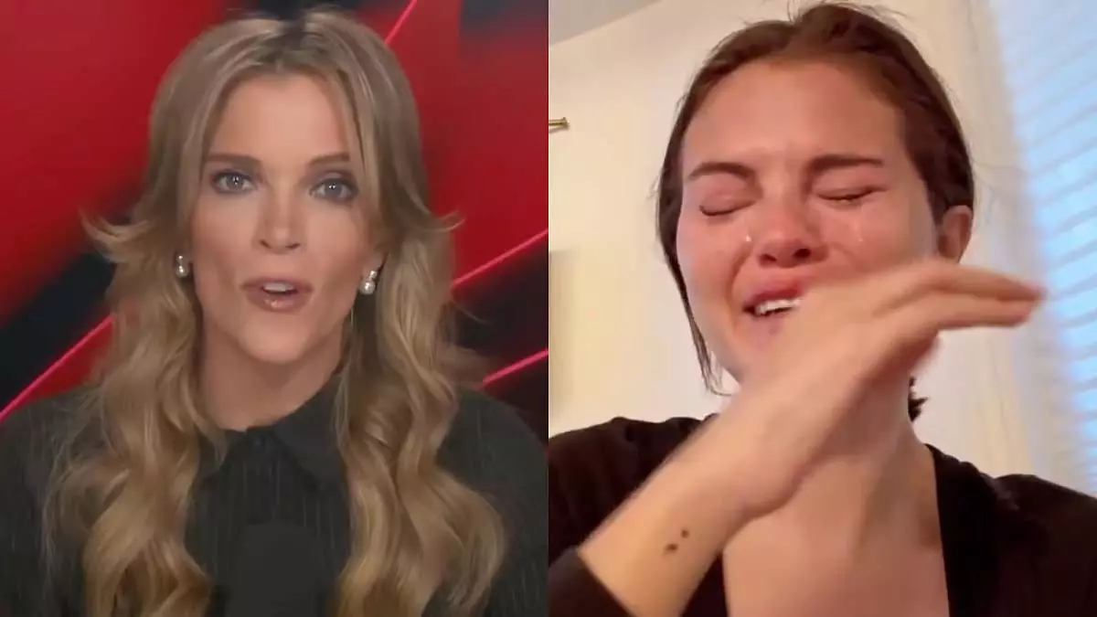 Megyn Kelly ने सेलेना गोमेज़ के रोने वाले वीडियो की आलोचना की Megyn Kelly ने सेलेना गोमेज़ के रोने वाले वीडियो की आलोचना की