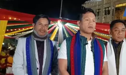Assam: डीएचएसी सीईएम देबोलाल गोरलोसा ने प्री-बुशू उत्सव की मेजबानी की Assam: डीएचएसी सीईएम देबोलाल गोरलोसा ने प्री-बुशू उत्सव की मेजबानी की