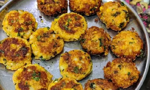 मकई और आलू टिक्की रेसिपी
