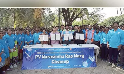 Telangana: टीजीसीएचई के अध्यक्ष ने एएसईजेड की पृथ्वी बचाओ पहल की सराहना की