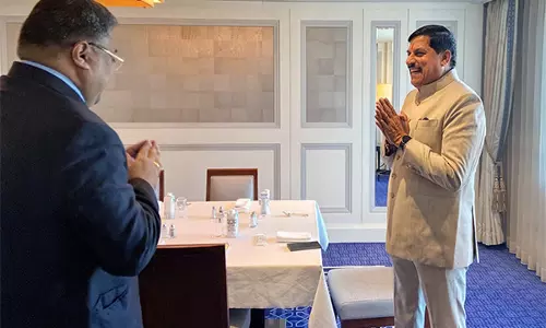 मुख्यमंत्री मोहन यादव का टोक्यो में गर्मजोशी से स्वागत किया गया मुख्यमंत्री मोहन यादव का टोक्यो में गर्मजोशी से स्वागत किया गया
