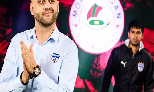 मोहन बागान एसजी से मामूली हार के बावजूद Bengaluru FC के जज्बे पर ज़ारागोज़ा को गर्व मोहन बागान एसजी से मामूली हार के बावजूद Bengaluru FC के जज्बे पर ज़ारागोज़ा को गर्व