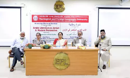 EFLU ने जॉर्डन में अरबी साहित्य पर राष्ट्रीय संगोष्ठी आयोजित की