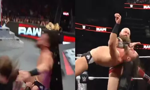 WWE रॉ में जेडी मैकडोनाग के सिर के पिछले हिस्से पर जानलेवा वार, VIDEO