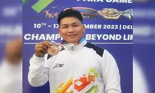 Arunachal के तेची सोनू यूएई में अंतर्राष्ट्रीय पैरा एथलेटिक्स चैंपियनशिप में भारत का प्रतिनिधित्व करेंगे Arunachal के तेची सोनू यूएई में अंतर्राष्ट्रीय पैरा एथलेटिक्स चैंपियनशिप में भारत का प्रतिनिधित्व करेंगे