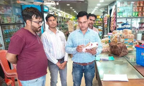 खाद्य पदार्थों की गुणवत्ता जांच का अभियान, 6 प्रतिष्ठानों पर 16 लाख 50 हजार का फाइन