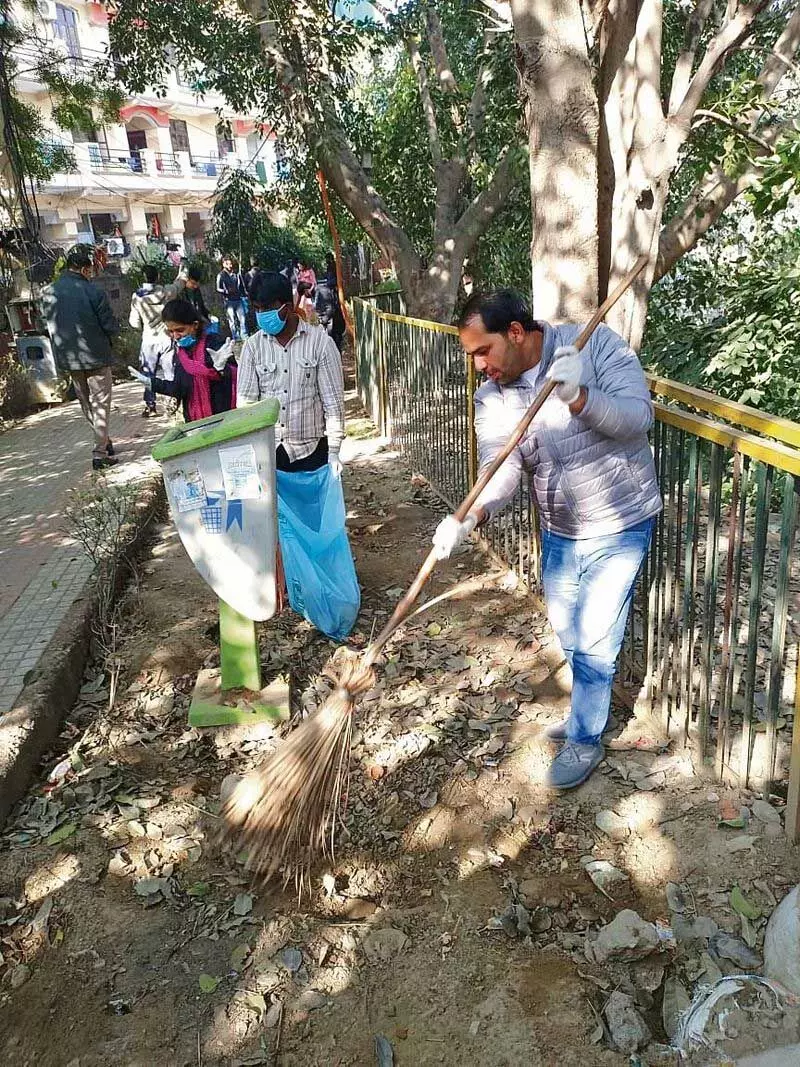 MCG ने सुखराली तालाब और आसपास के इलाकों की सफाई के लिए