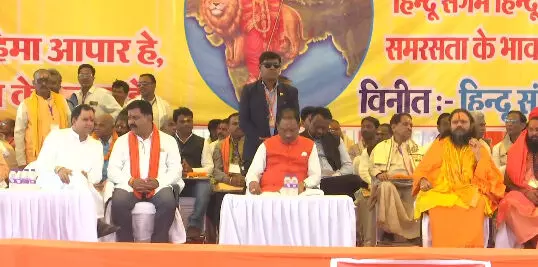 सनातन हिन्दू धर्मसभा में शामिल हुए CM विष्णुदेव साय