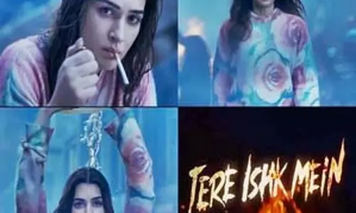धनुष-कृति सेनन स्टारर तेरे इश्क में का टीजर आउट