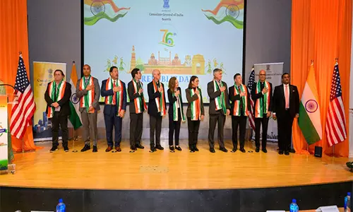 सिएटल में भारत के महावाणिज्यदूत ने Republic Day मनाया