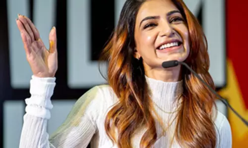 Samantha ने अपने रोजमर्रा के जीवन में ध्यान के महत्व के बारे में बात की Samantha ने अपने रोजमर्रा के जीवन में ध्यान के महत्व के बारे में बात की