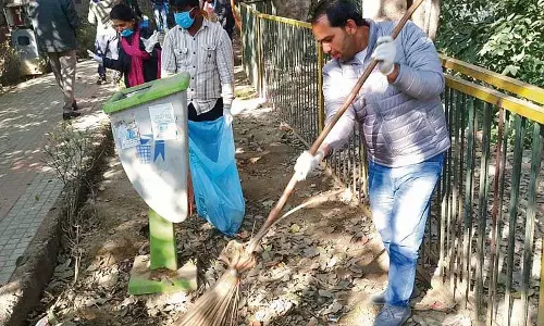 MCG ने सुखराली तालाब और आसपास के इलाकों की सफाई के लिए