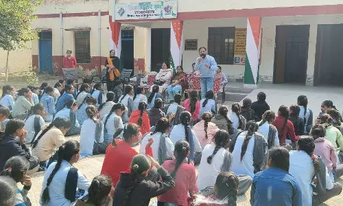 Drug free Sri Ganganagar अभियान राजकीय कन्या महाविद्यालय में युवा जागृति कार्यशाला का आयोजन