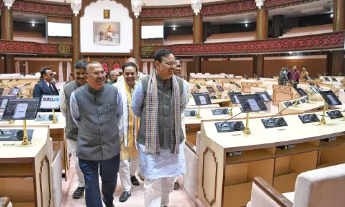 Jaipur: मुख्यमंत्री भजनलाल शर्मा ने विधानसभा के नए परिवेश का किया अवलोकन Jaipur: मुख्यमंत्री भजनलाल शर्मा ने विधानसभा के नए परिवेश का किया अवलोकन