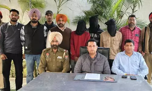 Ludhiana: 200 ग्राम हेरोइन के साथ तीन लोग पुलिस के शिकंजे में