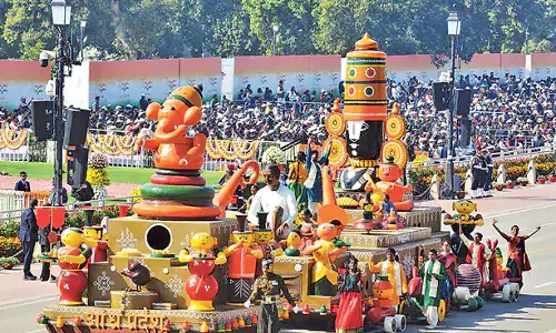 गणतंत्र दिवस परेड: दिल्ली में गणतंत्र दिवस परेड AP तीसरे स्थान पर