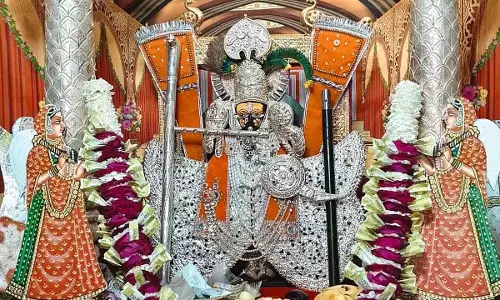 Bhilwara: नौगांवा सांवलिया सेठ मंदिर में मौनी अमावस्या पर हुए भजन